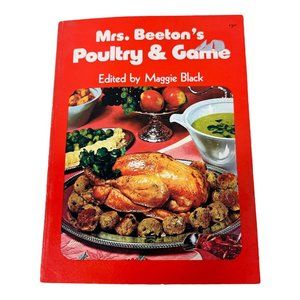 Vintage 1970s Mrs Beeton’s Poultry and Game Edited by Maggie Black Paperback Coo